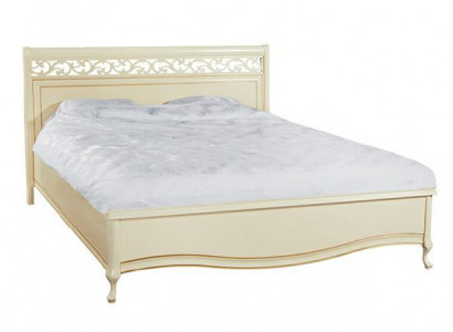Bett Ehebett Doppelbett Schlafzimmer Holzbett Klassisch - Model V-AP-N Holz